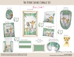 Cot Duvet Bedding The Other Safari Jungle Set