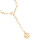 Goldair Gold Organic Pendant Lariat Necklace