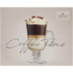 Time Classic Latte Glass Mug Set 4 Piece