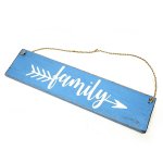 Wood Board Hanging – Family 10X40CM