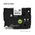 Brother Compatible TZE-851 Label Tape – 24MM 8M BLACK On Gold