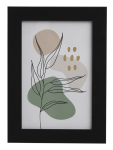 Black Picture Frame - None White