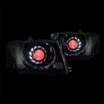 Nissan Patrol Y61 S4 Bushdoof Bi-led Turbine Headlights Pair For