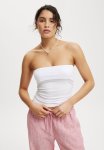 Cotton On Rhi Gathered Tube - White