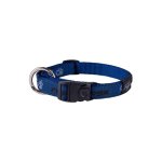 Rogz Fancy Dress Dog Collars - Beach Bum Large Navy Paw