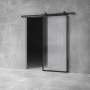 Glass Barn Door D010 Custom Size - 2100 X 920 X 25MM / Reeded Glass