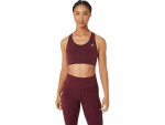 ASICS Women's Runkoyo Jacquard Bra - Deep Mars - XS