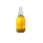 50ML Amber Glass Generic Bottle With Atomiser Spray - White 28 410