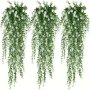 1PC Valentine's Day Artificial Ivy Vine - Uv Resistant Faux Hanging Greenery With Detachable Leaves For Indoor/outdoor Decor Wedding And Home Decoration - Plastic