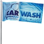 Champion Corporate Pole Flag 1300MM X 600MM