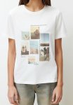 Cotton Landscape T-Shirt - Ecru