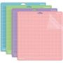 4PCS Cutting Mats For Cricut Maker 12X12 Inch Square Gridded Cut Mats Set