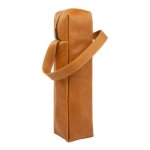 Luuks Leo Square Leather 1-BOTTLE Wine Cooler