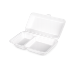 S-40 Dinner Box 2 Div White 75PK
