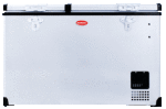 Snomaster 66LT Dual Compartment Stainless Steel Fridge freezer - SMDZ-EX67D