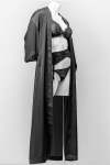 Black Kimono Robe - M