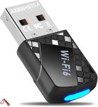 MINI Wifi 6 Adapter AX900 & Bluetooth 5.4 Dongle For PC