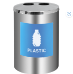 Cool Plastic Bag Liner For Recycling Bin Two Hole – 490 Diameter X 695 H Mm – REC004L2