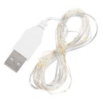 10M White USB Powered Copper Wire Fairy Lights Pack Of 50 – ZYF-D238