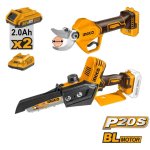 Inc-co 20V Cordless Gauge Straight Shear Combo Kit