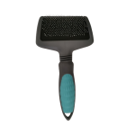 Large Pet Flat Brush - Blue