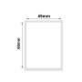 NB196 - - B1 / B21 / B3S / B4 - 45X60MM - 125 White Labels