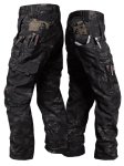 Camouflage Pattern Men's Loose Fit And Cuffed Cargo Pants With Multiple Functional Pockets Durable And Versatile Work Wear Suita