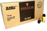 Fiocchi 40S&W 135GR Fmjt Blackmamba Ammo