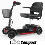 Second Hand Igo Compact Mobility Scooter -nappi Code:- 243516001