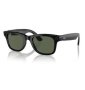 Ray-ban - Wayfarer Smart Glasses Large Shiny Black/green