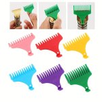 1 Set T9 Colorful Hair Clipper Limit Comb Trimmer Cutting Guides Styling Tools Attachment Accessories 1 2 3 4 6 9 Mm