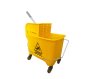 20L Econo Single Bucket & Wringer Yellow