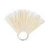 Portable Fan Gel Polish Colour Display - Coffin Shape Natural Colour