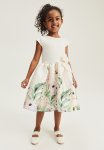 Flared-skirt Dress - Pink