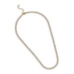 Goldair Gold Tennis Stone Dainty Necklace