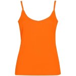 Ladies Lanai Spaghetti Top - Orange - Orange 3XL