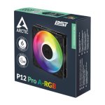 Arctic P12 Pro Argb 120MM Pwm Black Fan