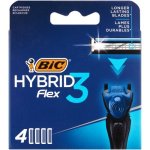 BIC Flex 3 Hybrid Razor Handle & Blades 4 Pack