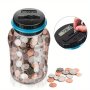 Savings Type Euro Electronic Counting Coin Coin Can Only Recognize Euros As Easter Halloween Chrismas Gift