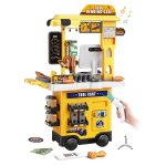 Moncha 99PCS Tool Cart Vending Playset