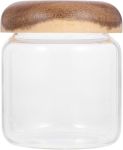 Tea Canister And Coffee Bean Holder 380ML Airtight Glass Jar