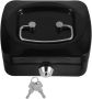 MINI Steel Safe Box With Key Lock Small Portable Lockbox For Cash