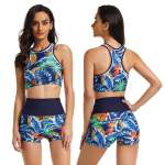 Women's Pineapple Tropics Sleeveless Swimwear - XL