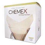 Chemex Bonded Paper Filters - 6-10 Cup Pre-folded Squares