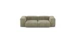 Two Module Sofa - Cord Velours - Khaki - 230CM X 115CM