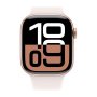 Apple Watch Series 10 Gps 42MM Rose Gold Aluminium Case With Light Blush Sport Band M/l
