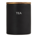 @home Loft Canister Tea Black