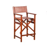 Nomads Nest Leather Directors Bar Chair