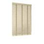 Smte-modern Wood Roller BLINDS-T7-BEIGE 100 W X 120 L Cm With Keychain