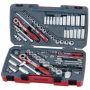 Teng Tools 111PC 1/4INCH 3/8INCH & 1/2INCH Drive Socket Tool Set